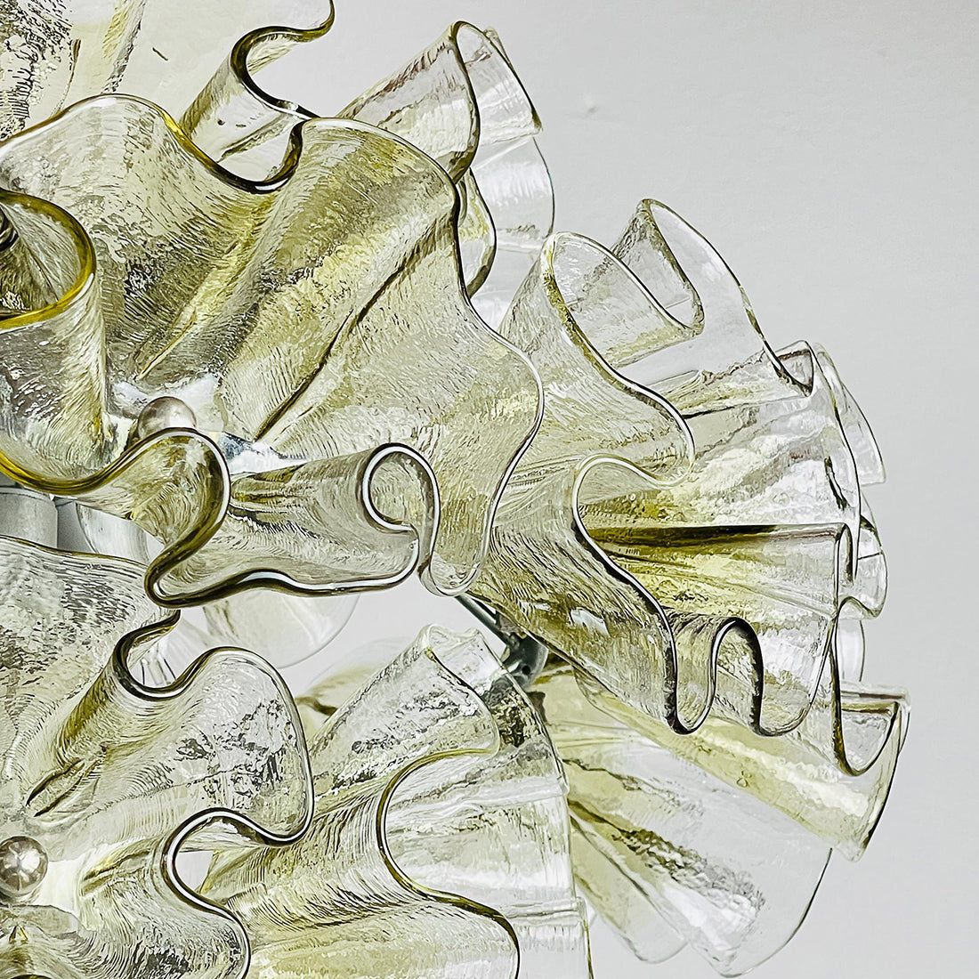 Celaira Petal glas Kroonluchter met bloemblaadjes