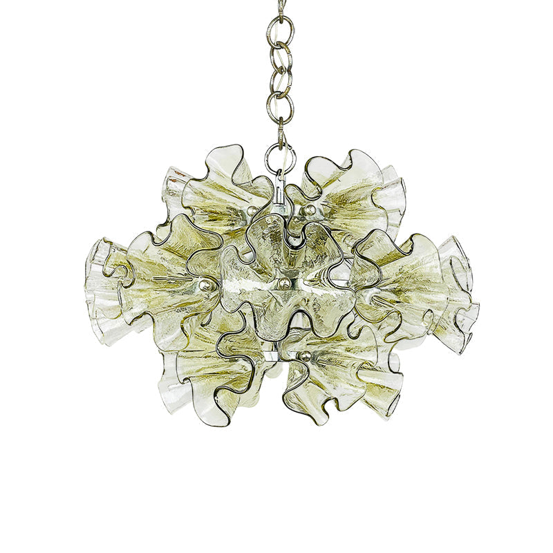 Celaira Petal glas Kroonluchter met bloemblaadjes