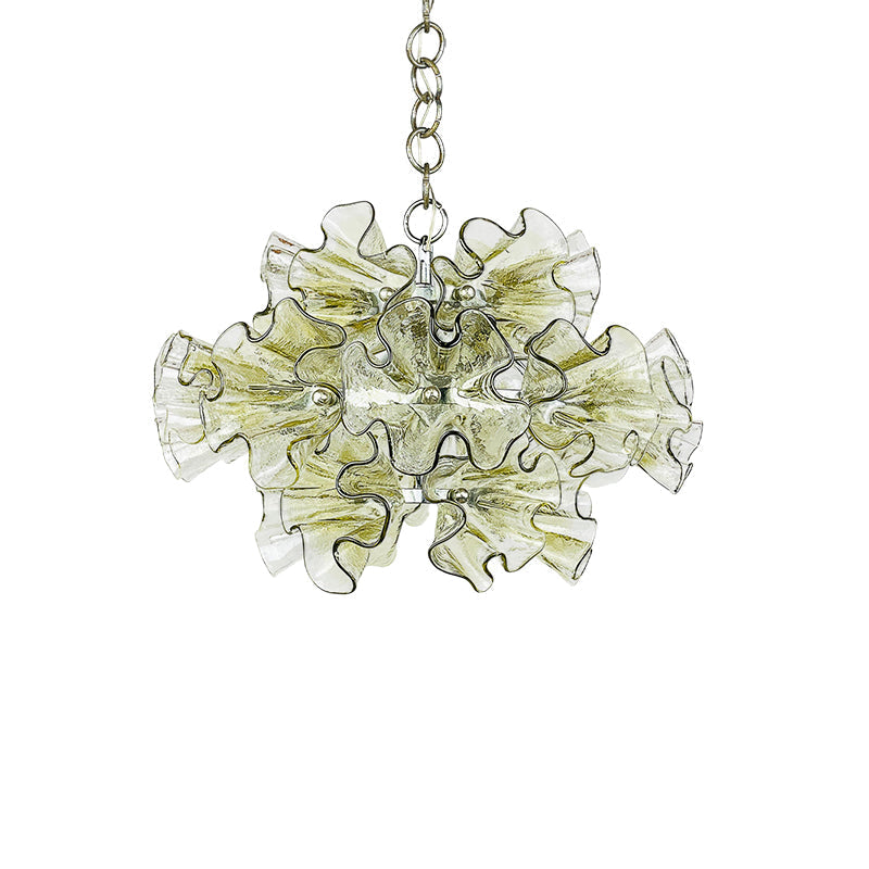 Celaira Petal glas Kroonluchter met bloemblaadjes