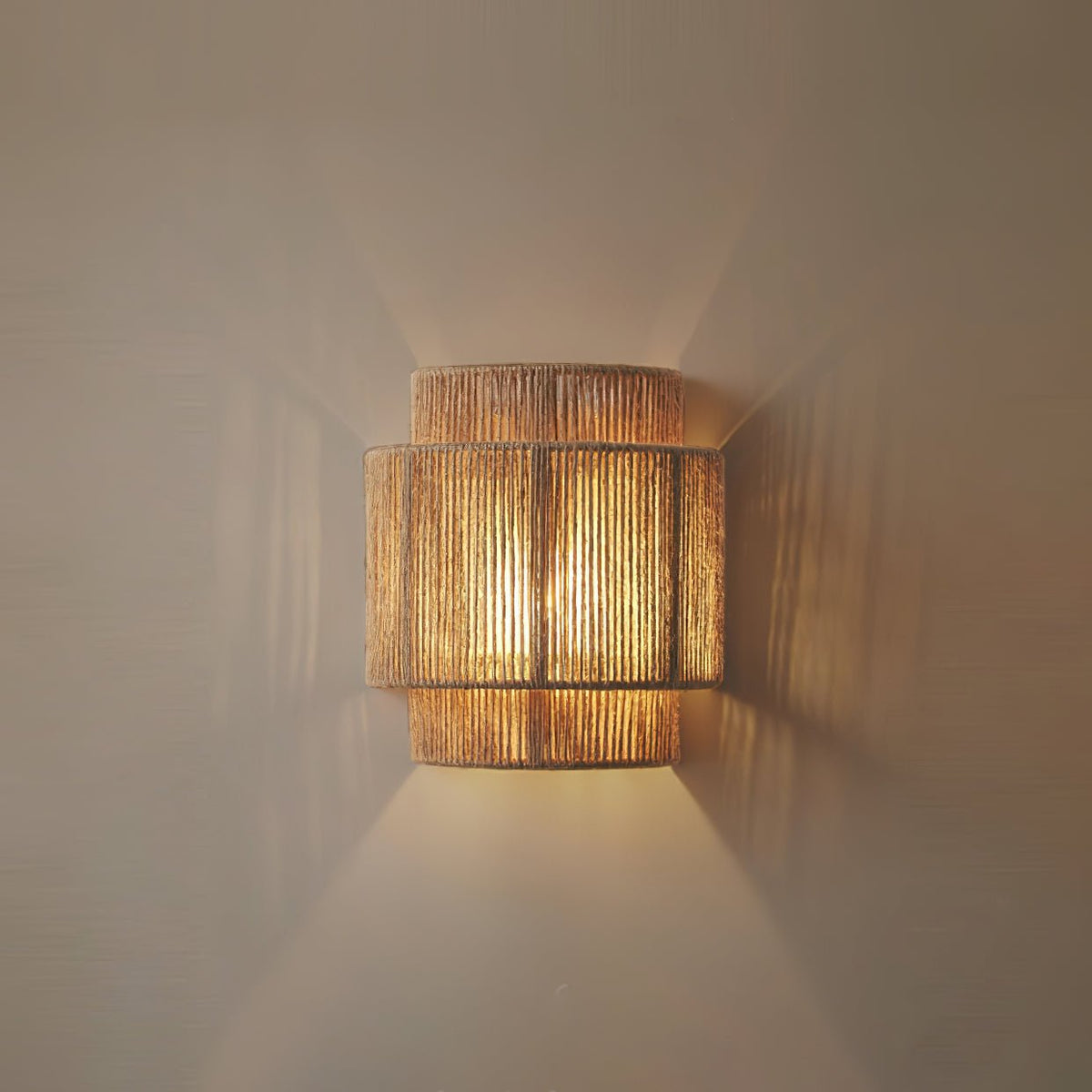 Velivaria wandlamp Rustic Weave