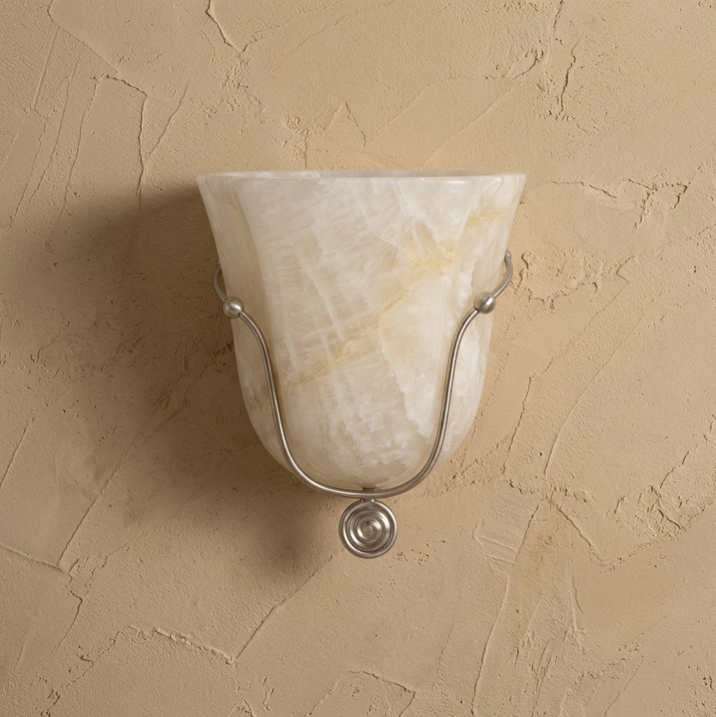 Perrincombe Albasten wandlamp