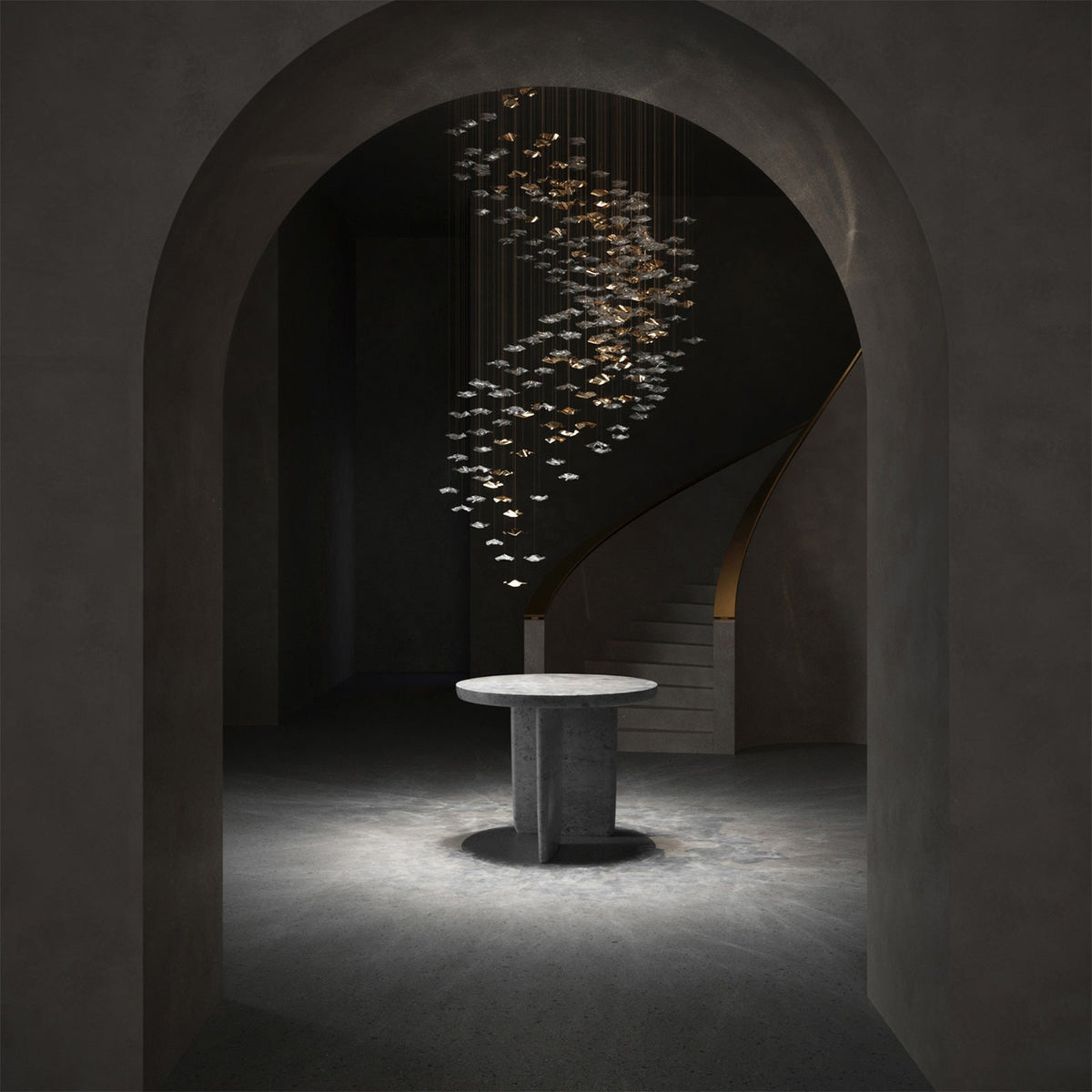 Velaise luxe Tidal Art glas hanglamp
