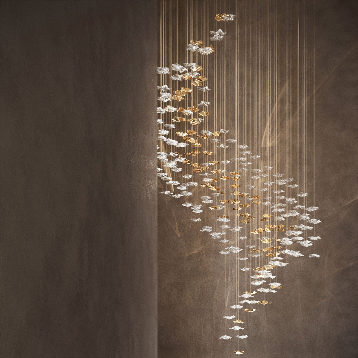 Velaise luxe Tidal Art glas hanglamp