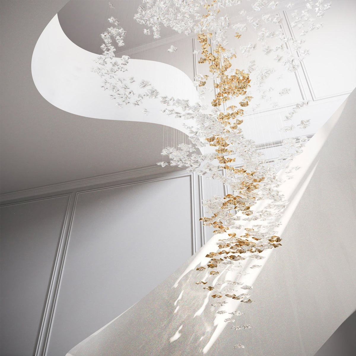 Velaise luxe Tidal Art glas hanglamp