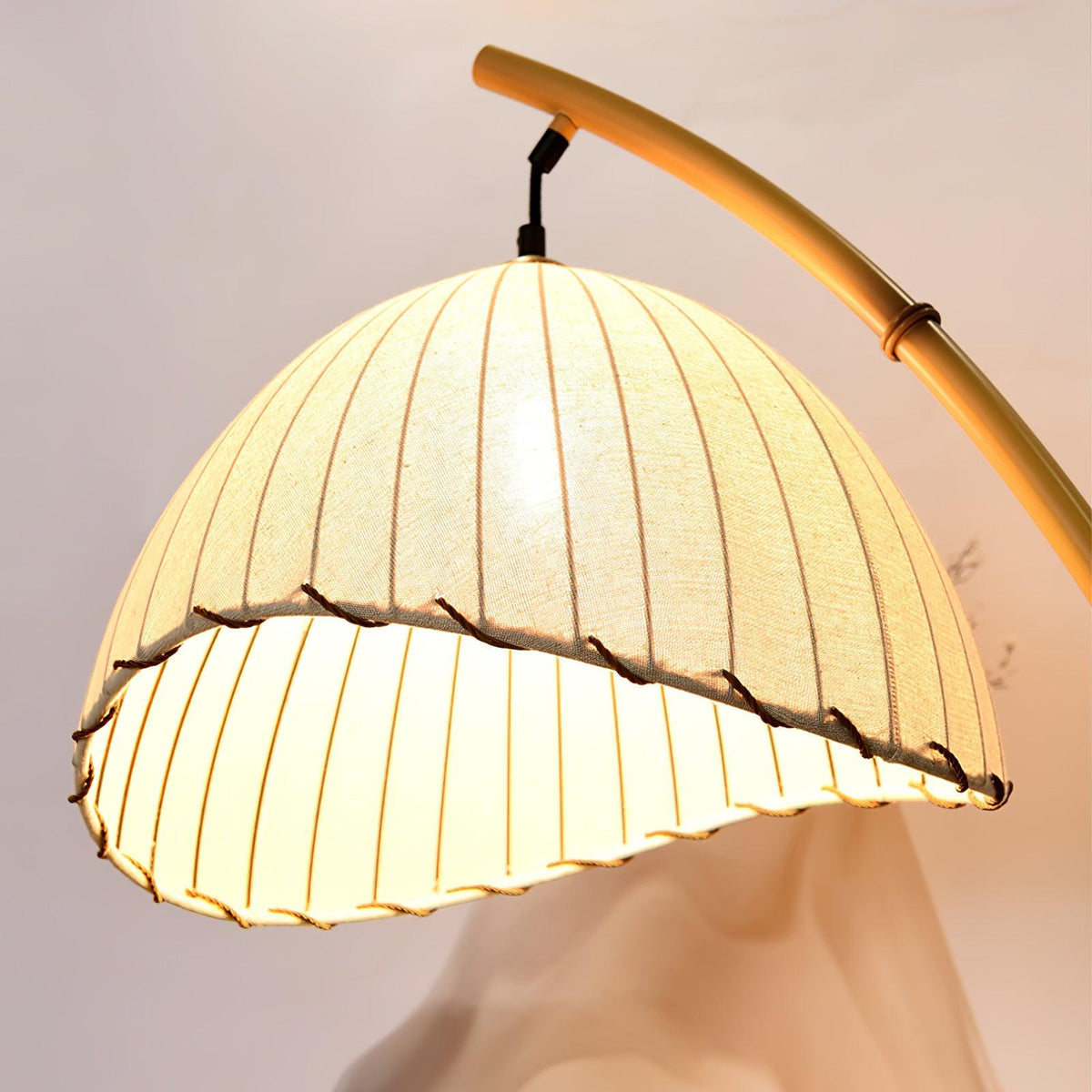 Liveno Minimalistische vloerlamp van marmer