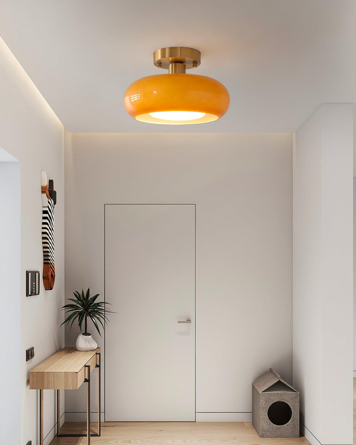 Liorelella glazen plafondlamp