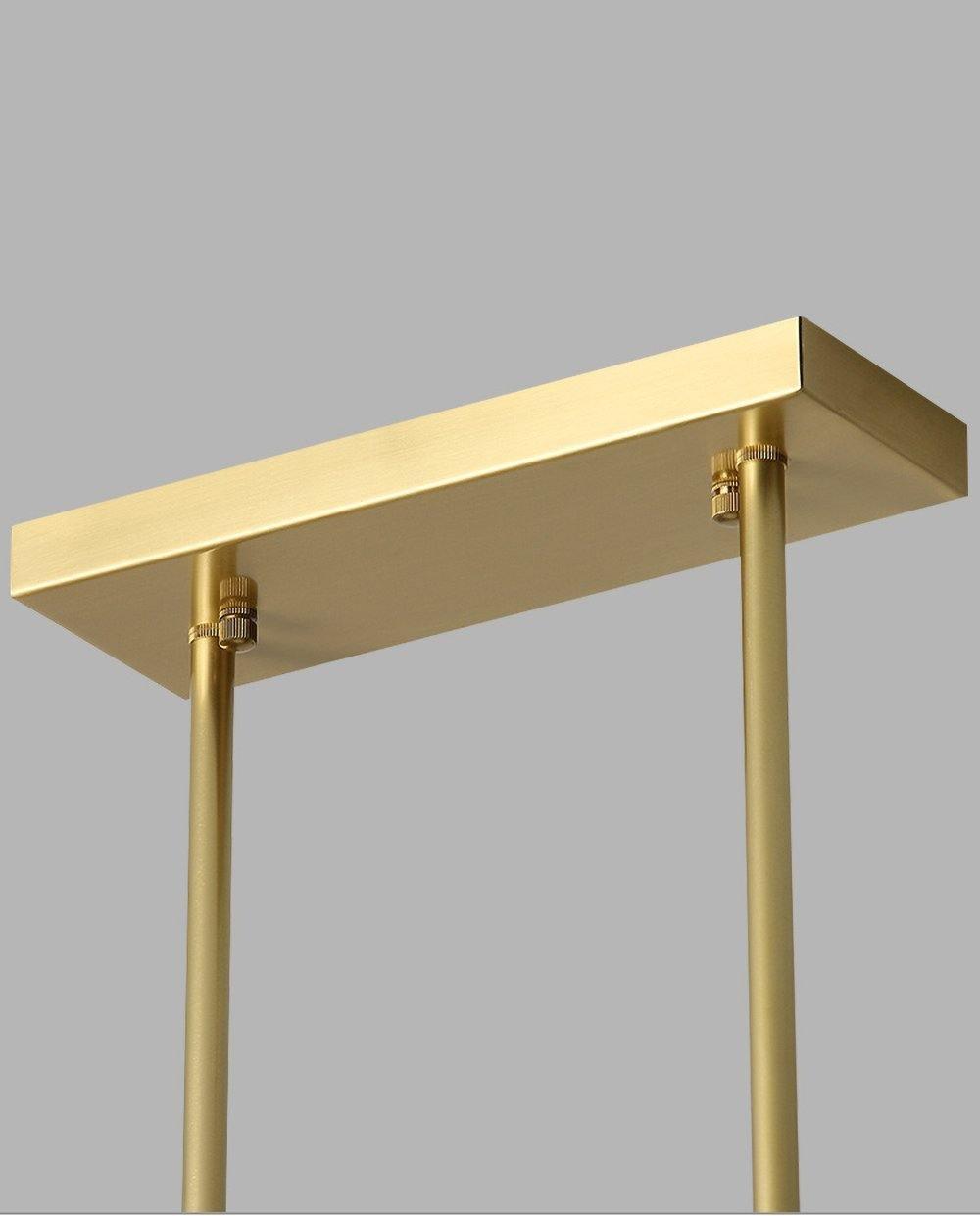 Estix hanglamp messing minimalistisch lineair