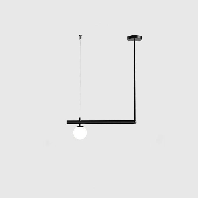 Estix hanglamp messing minimalistisch lineair