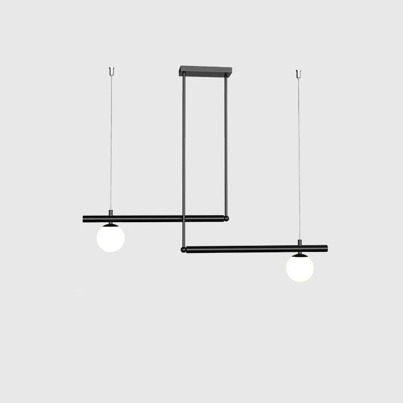 Estix hanglamp messing minimalistisch lineair