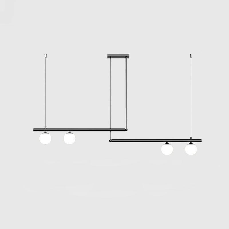 Estix hanglamp messing minimalistisch lineair