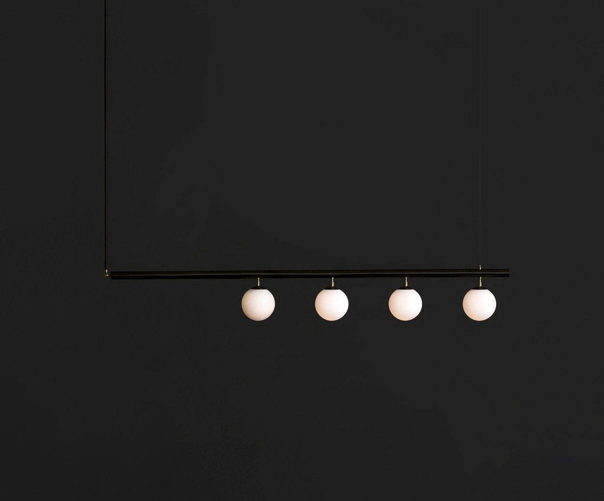 Estix hanglamp messing minimalistisch lineair