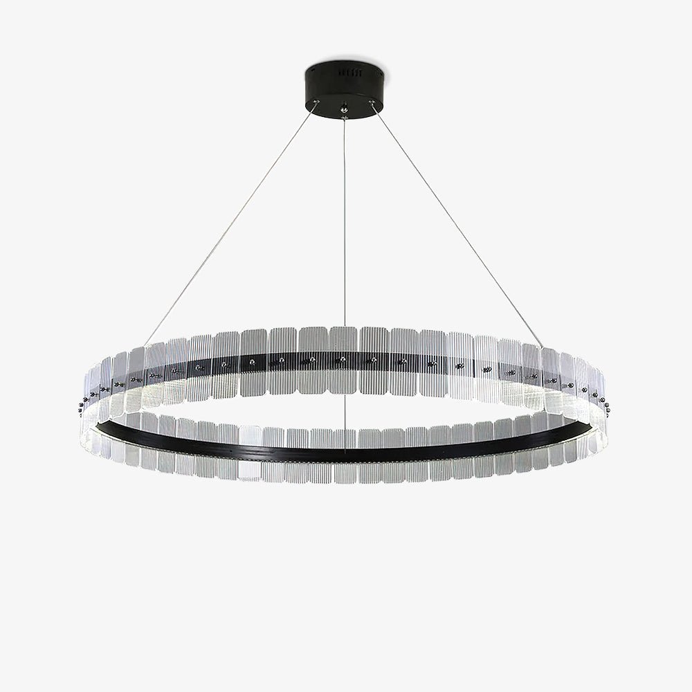 Kynell Kroonluchter Saturno met LED en acrylblokken