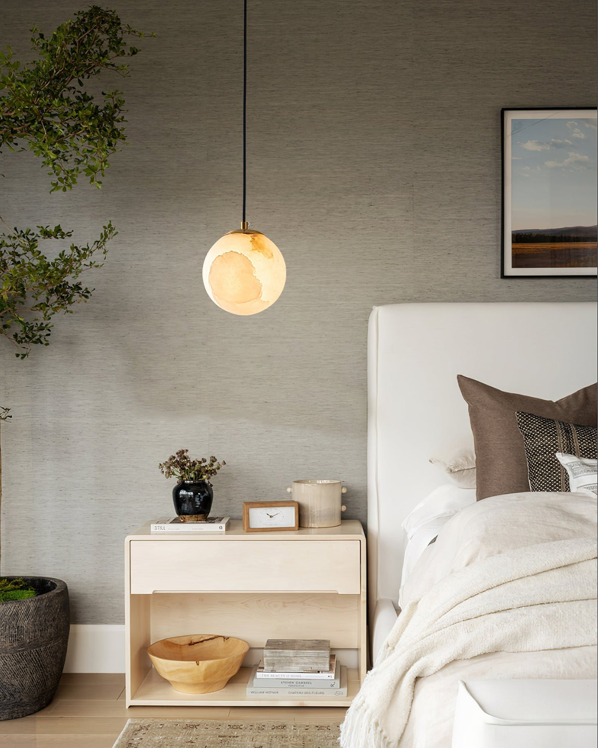 Nivenia albasten hanglamp