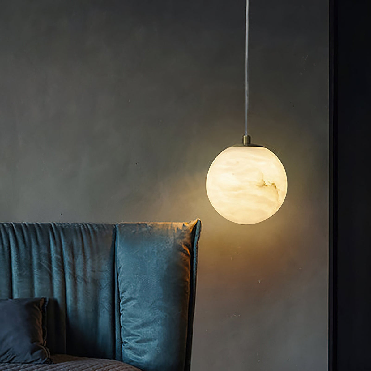 Nivenia albasten hanglamp