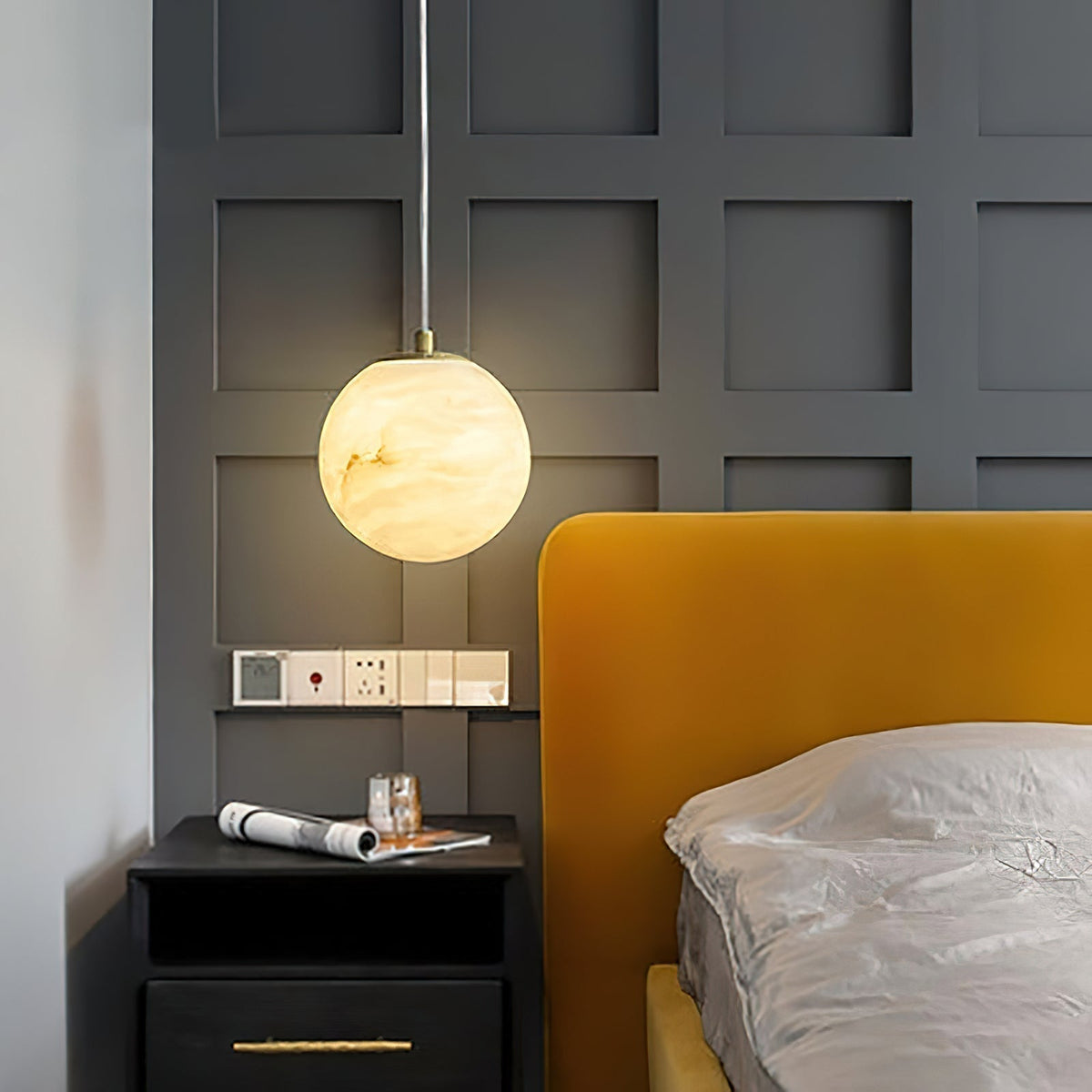 Nivenia albasten hanglamp