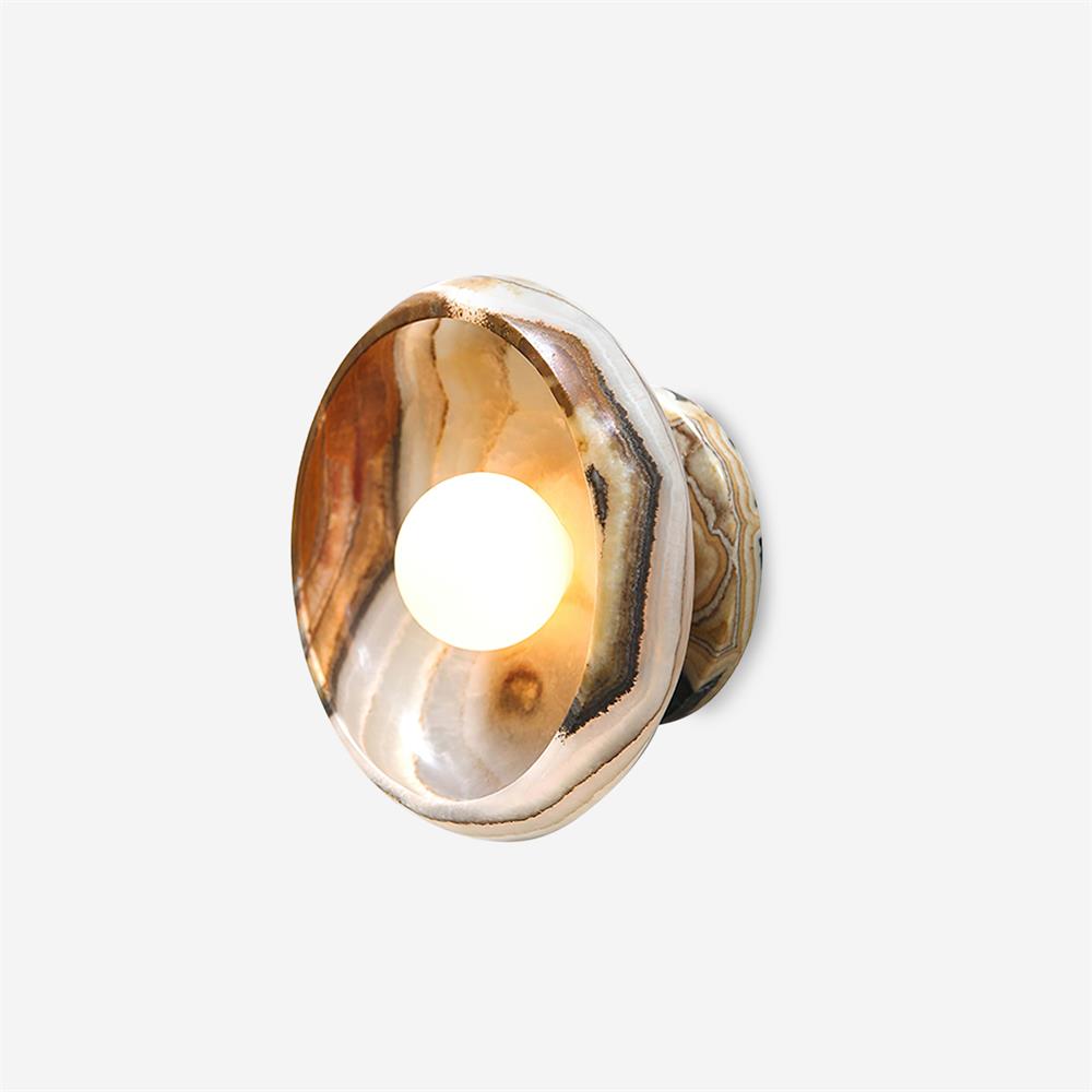 Onvix Natuurlijk Onyx wandlamp