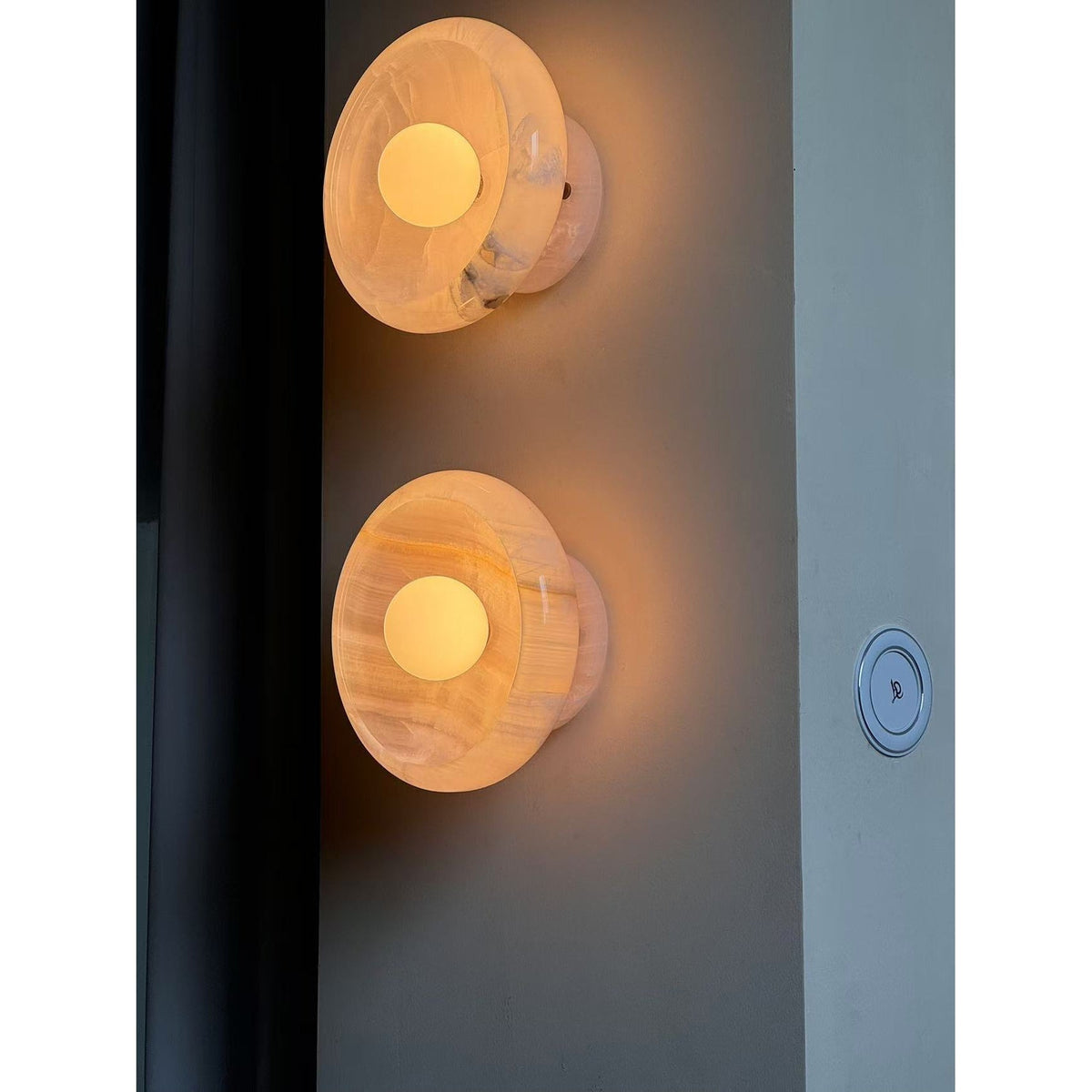 Agal wandlamp