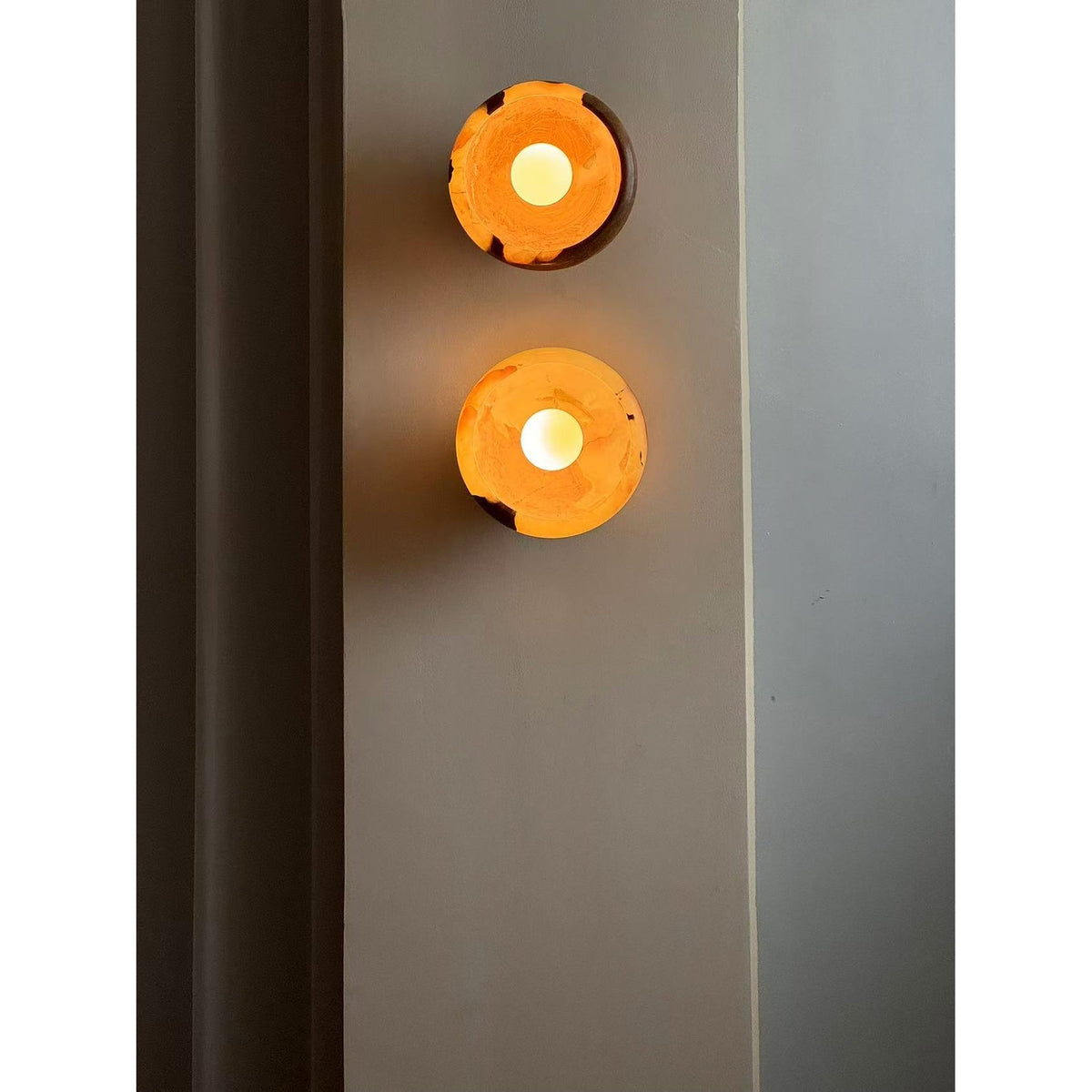 Agal wandlamp
