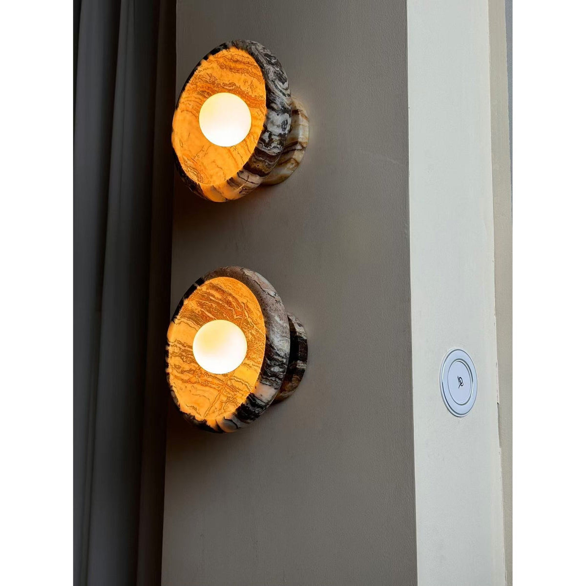 Agal wandlamp