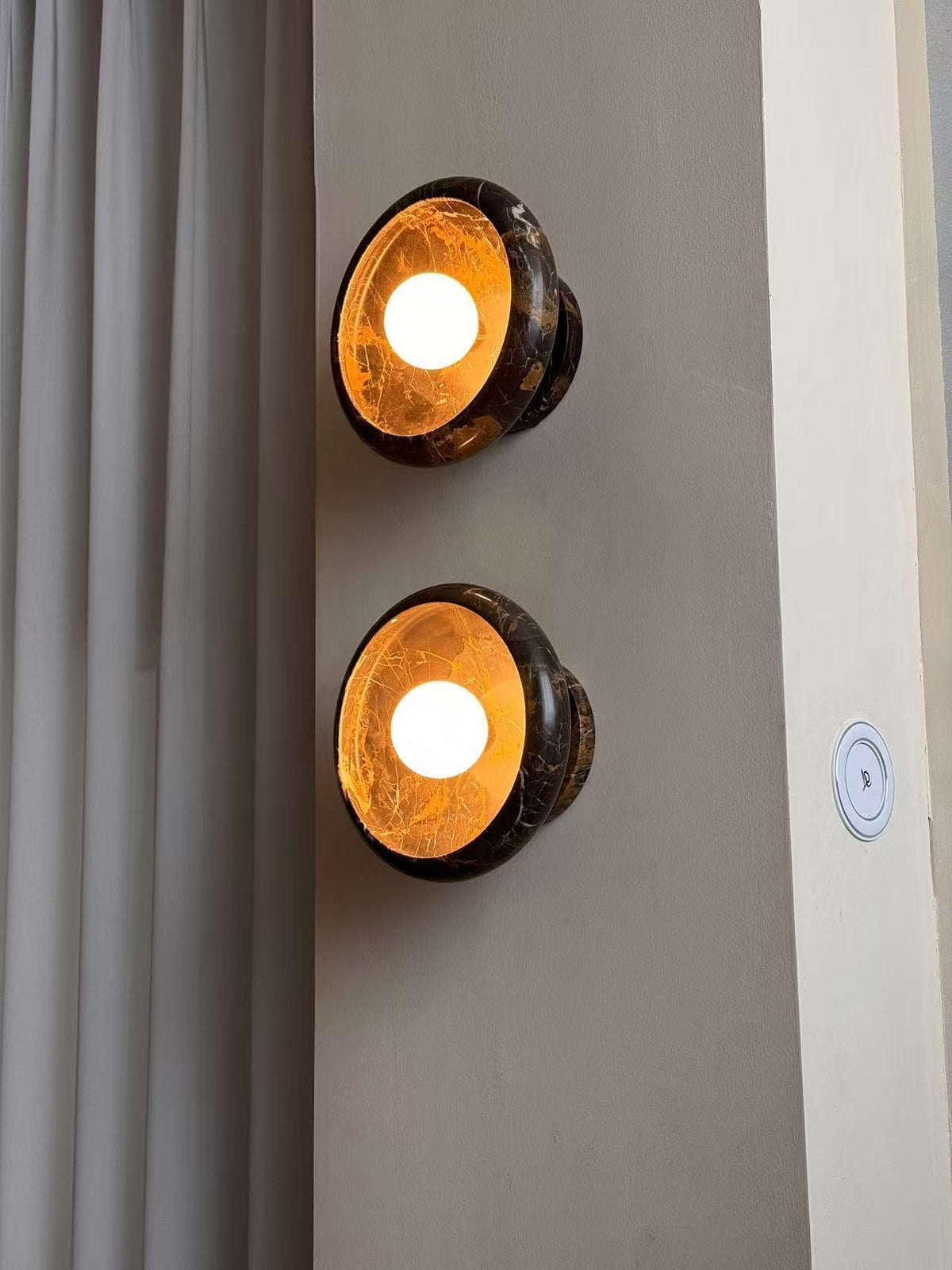 Agal wandlamp