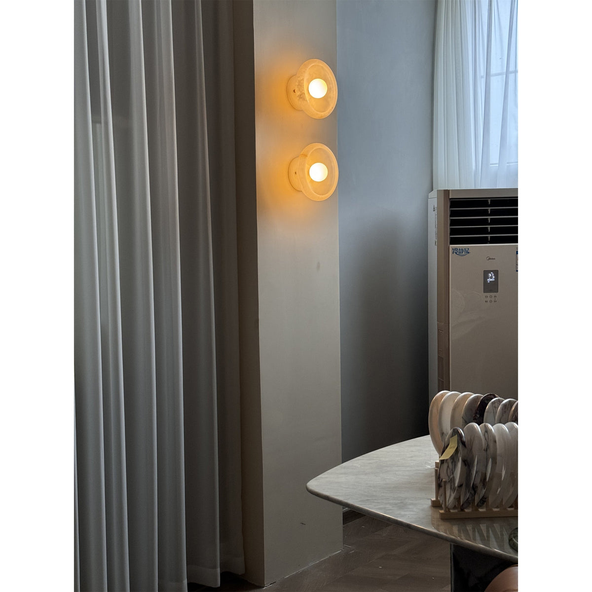 Agal wandlamp