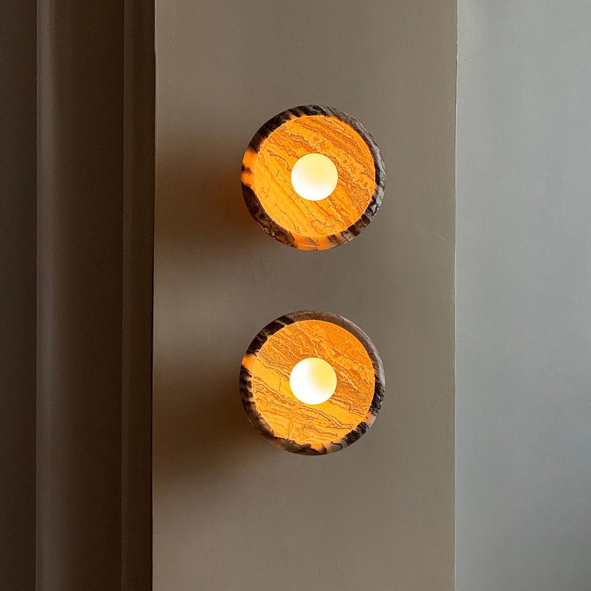 Onvix Natuurlijk Onyx wandlamp