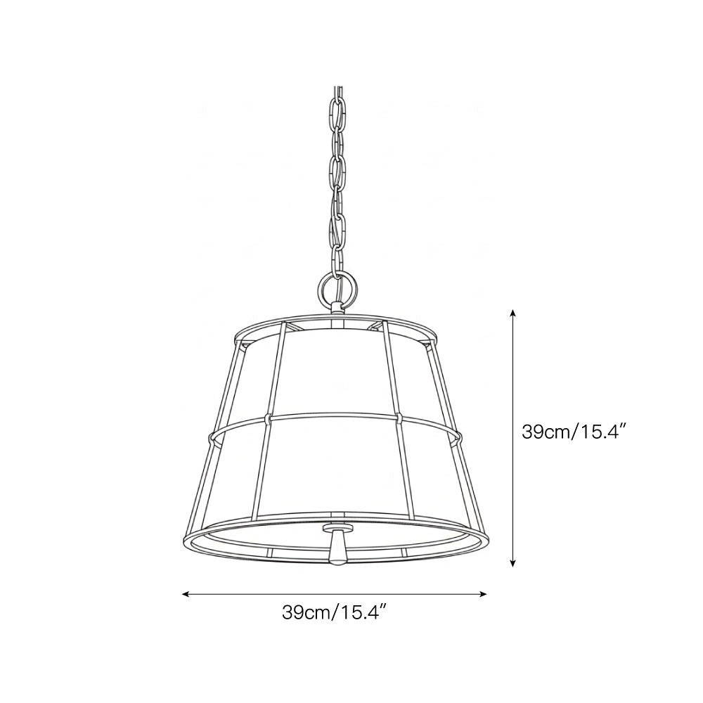 Savona moderne hanglamp van messing