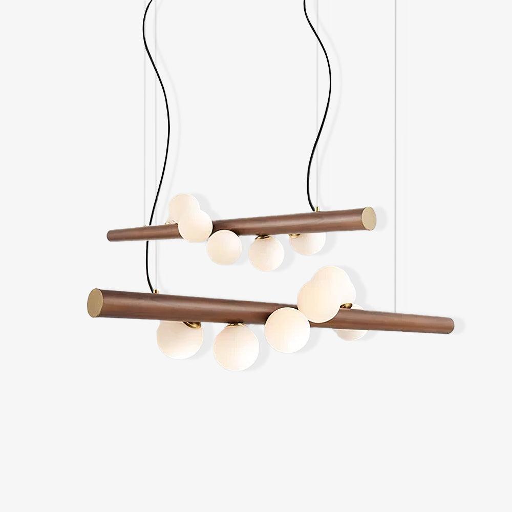Arox Scandinavische houten hanglamp