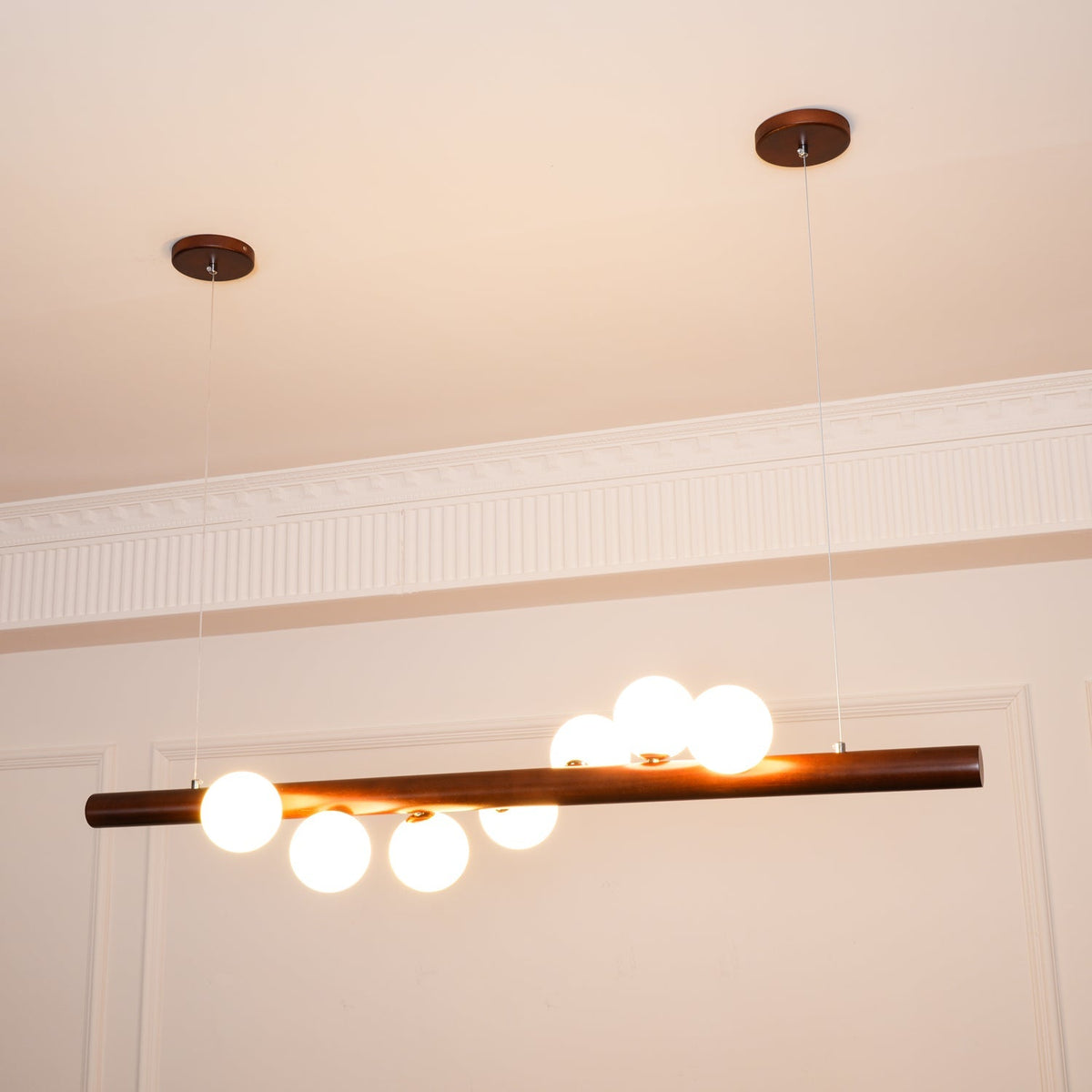 Arox Scandinavische houten hanglamp