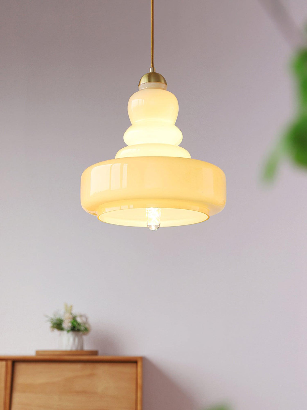 Eiraenne hanglamp Schoolhouse-glaslagen voor woonkamer