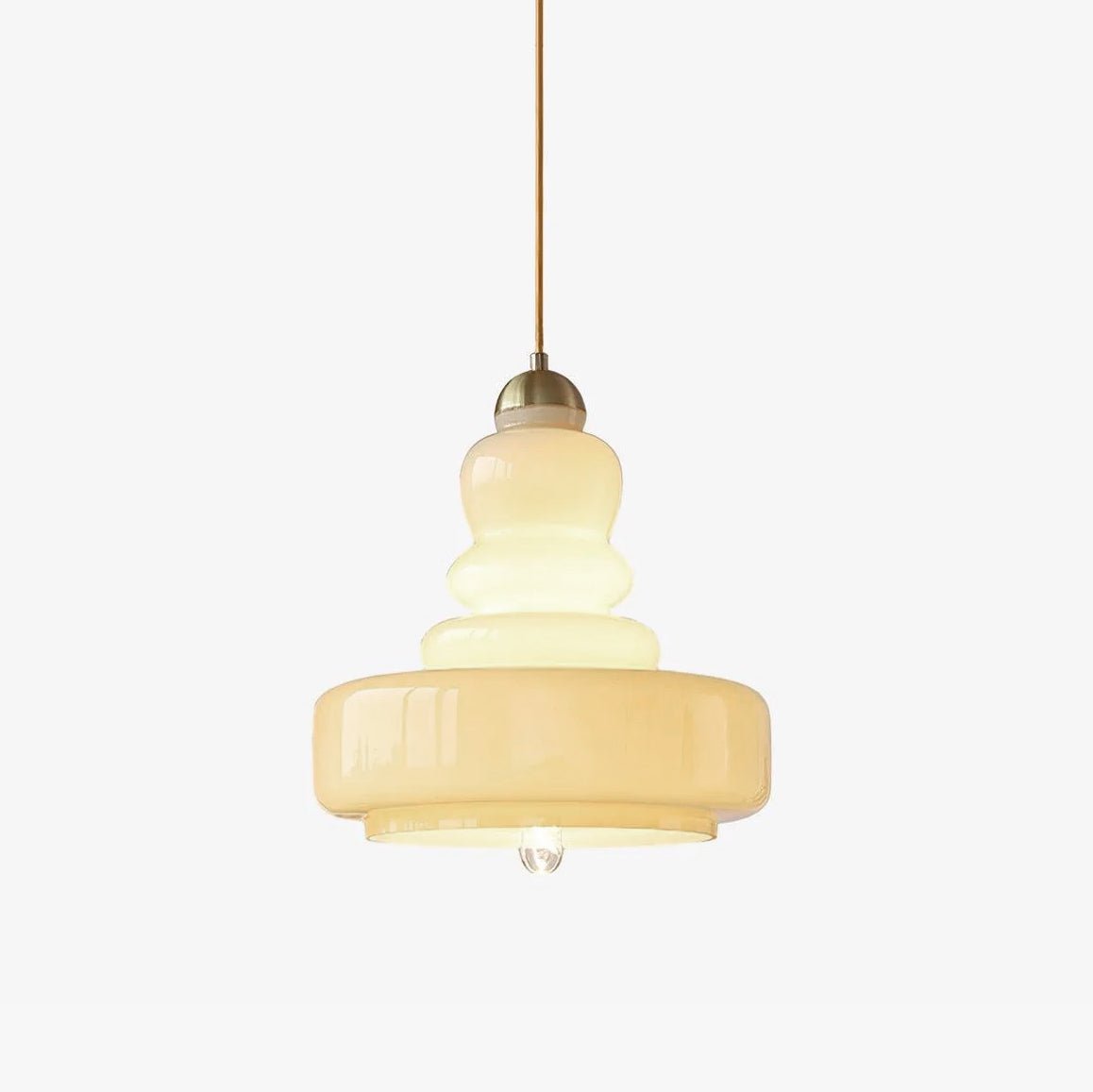 Eiraenne hanglamp Schoolhouse-glaslagen voor woonkamer