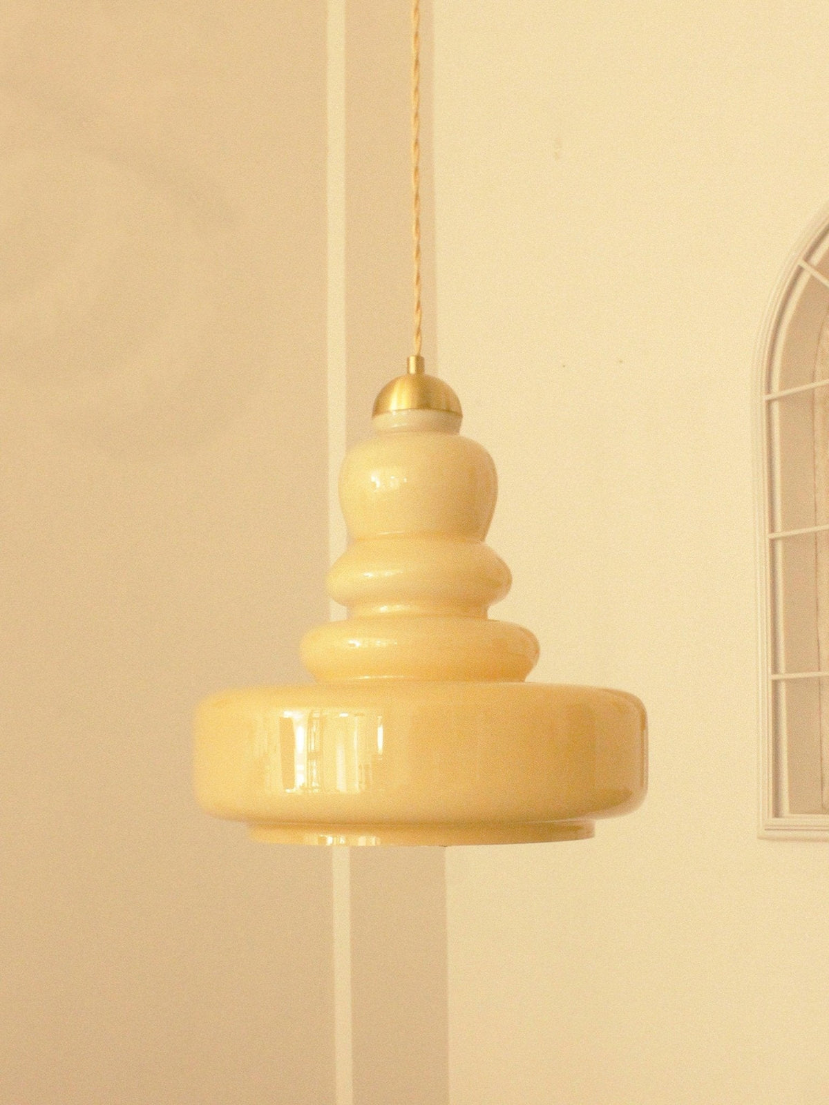 Eiraenne hanglamp Schoolhouse-glaslagen voor woonkamer