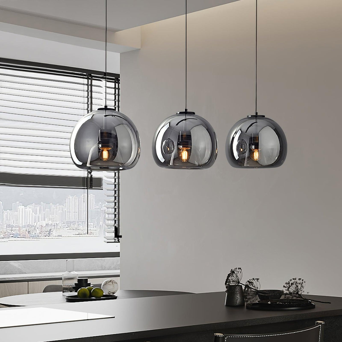 Avola glas hanglamp