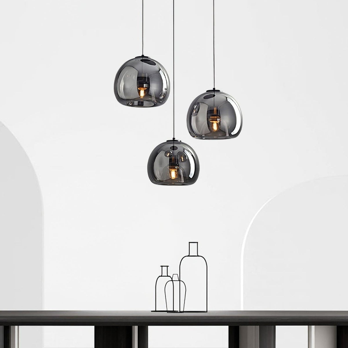 Avola glas hanglamp