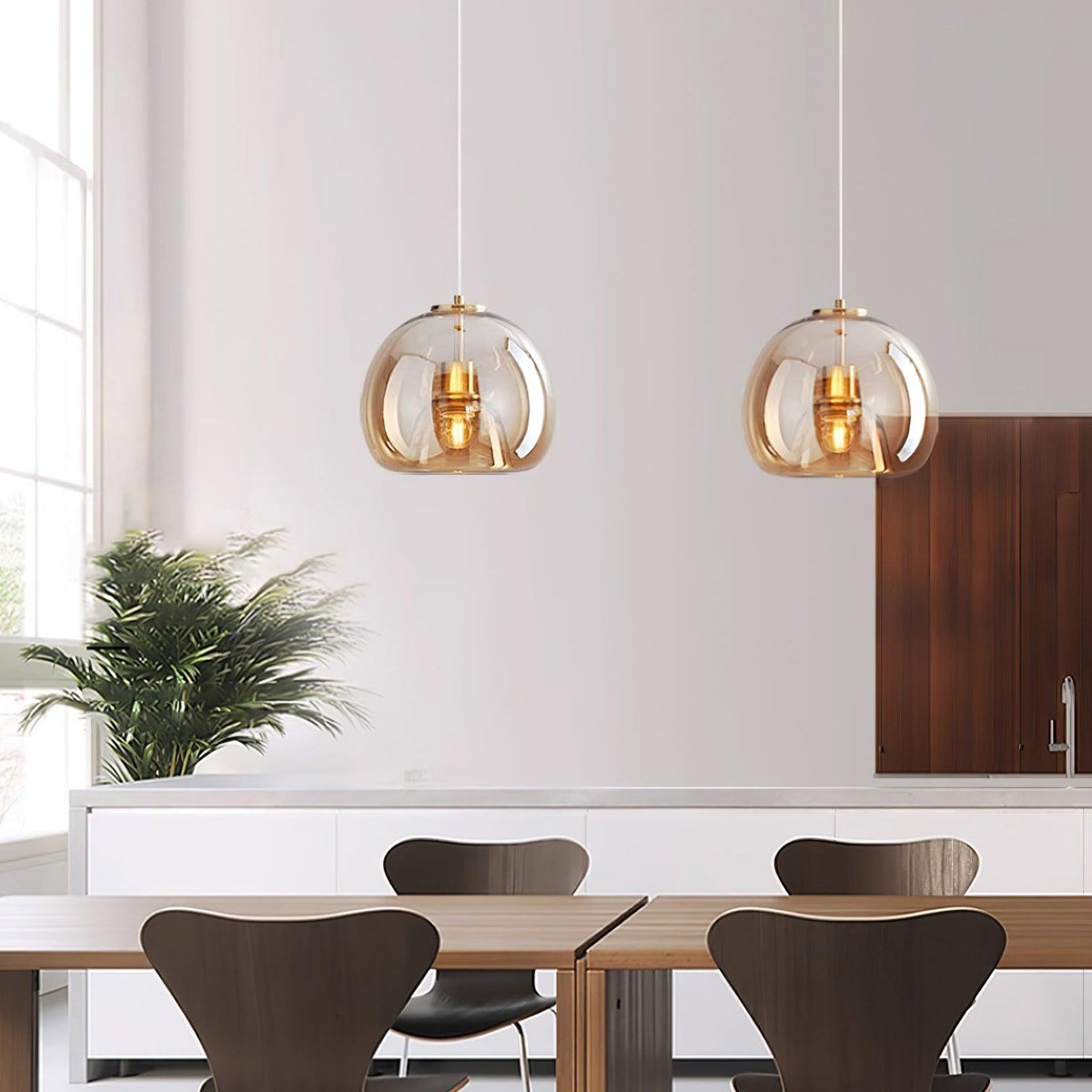 Avola glas hanglamp