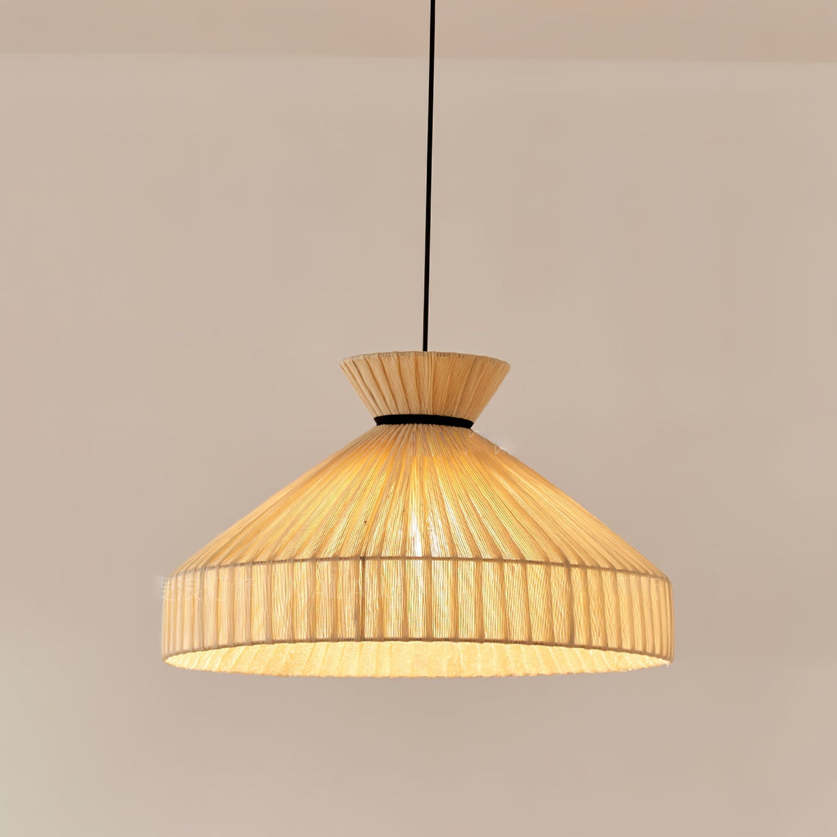 Cusoren elegantie Tide hanglamp van jute