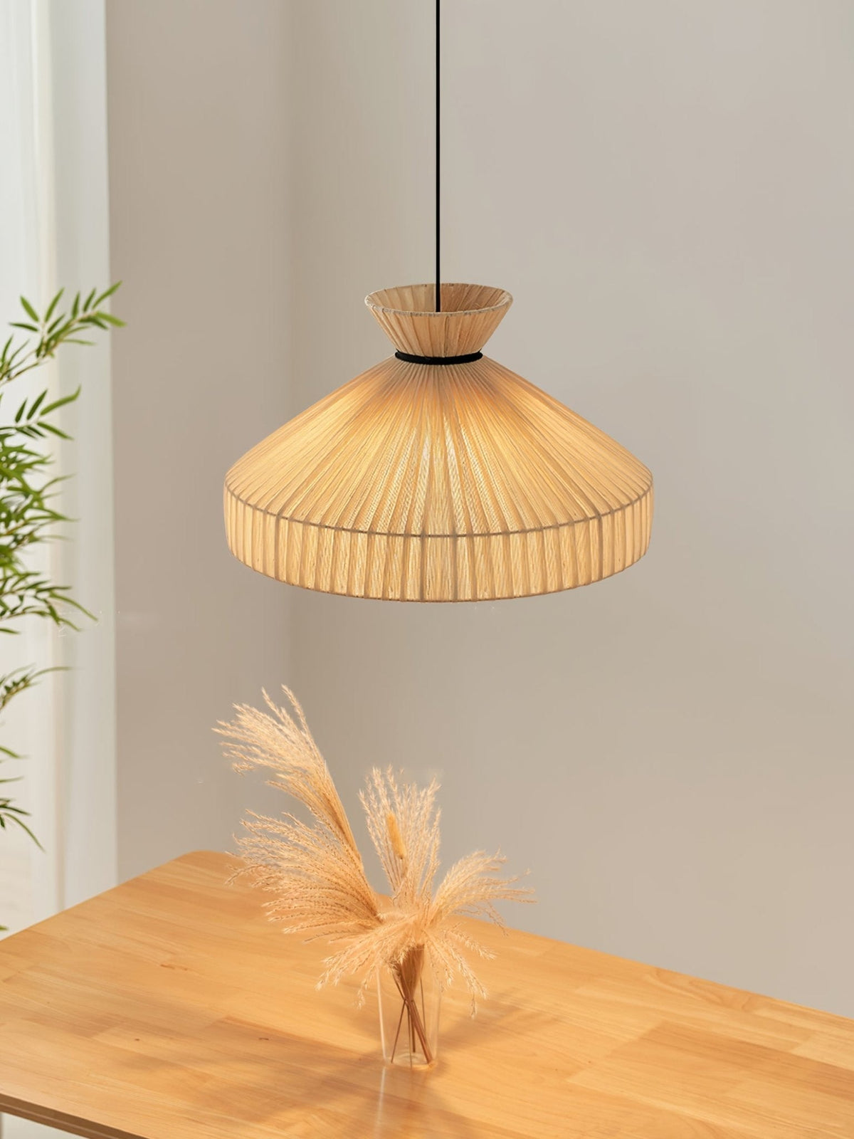 Cusoren elegantie Tide hanglamp van jute