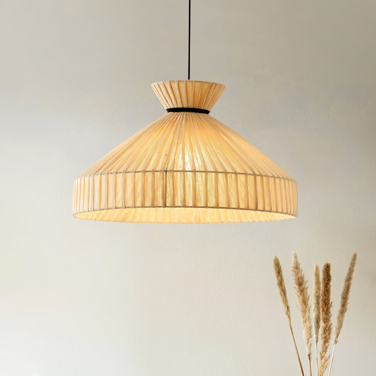 Cusoren elegantie Tide hanglamp van jute