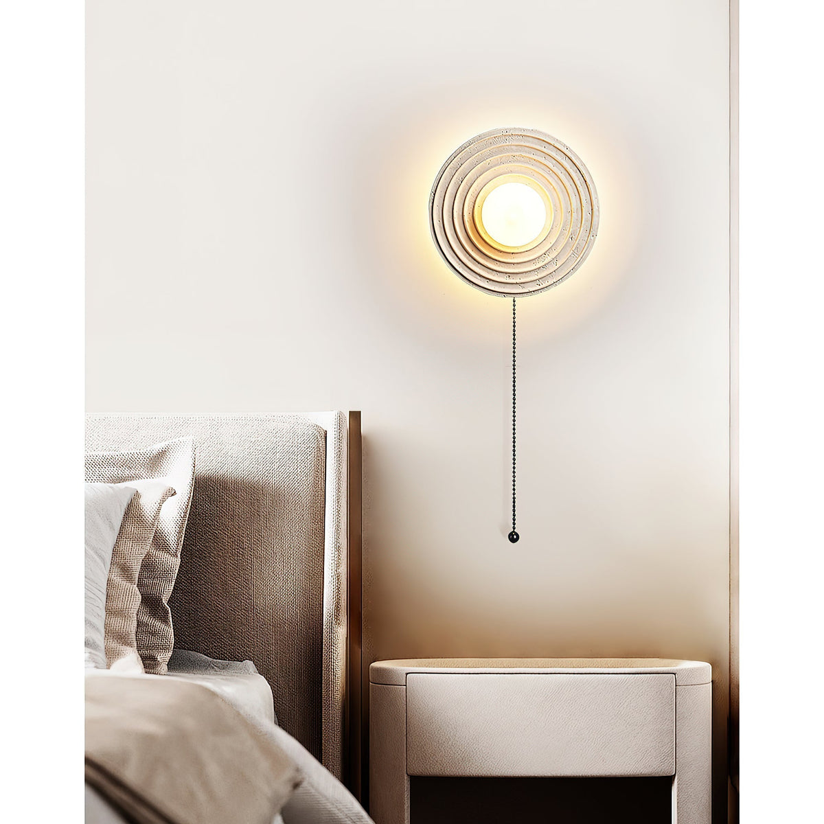 Sereriella travertin wandlamp