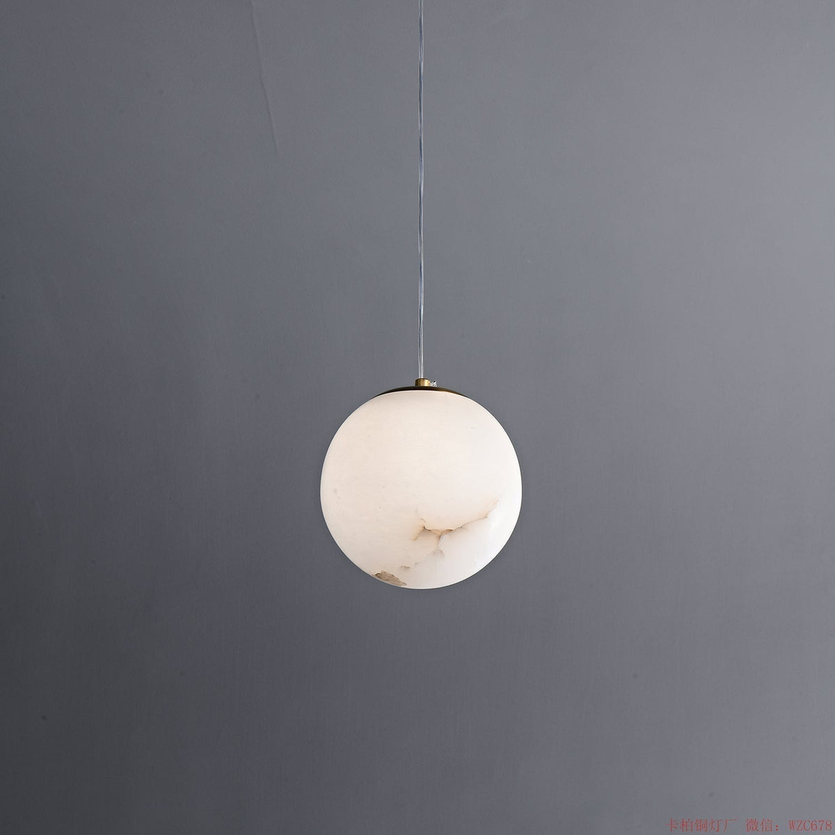 Norik Minimalistisch Albast Hanglamp