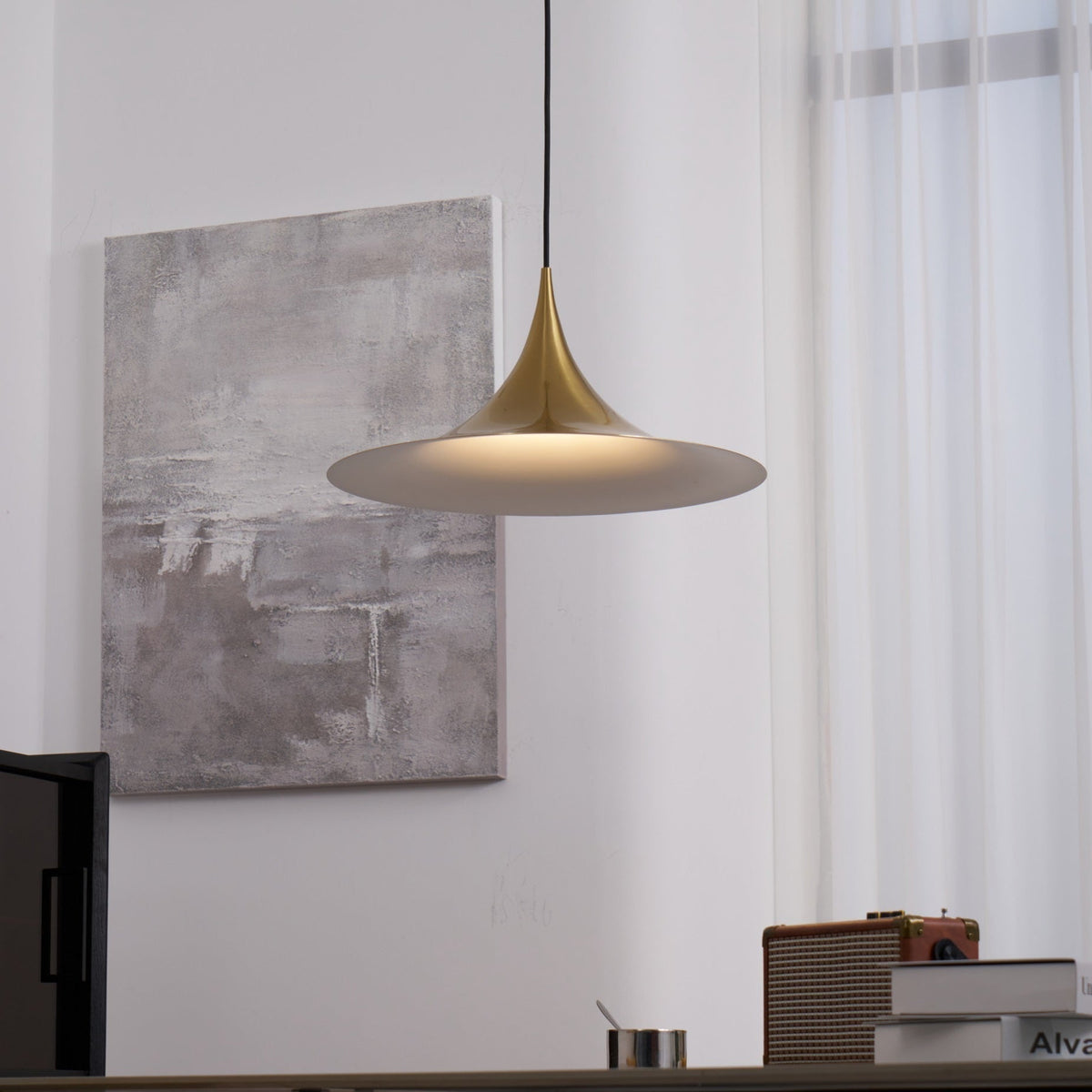 Valerira hanglamp van staal