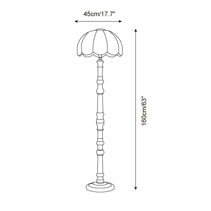 Viraoella vloerlamp