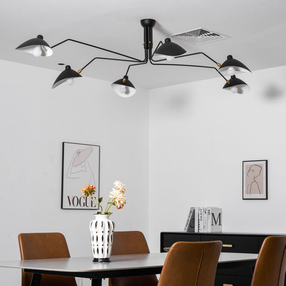Renuelle plafondlamp drie armen minimalistisch