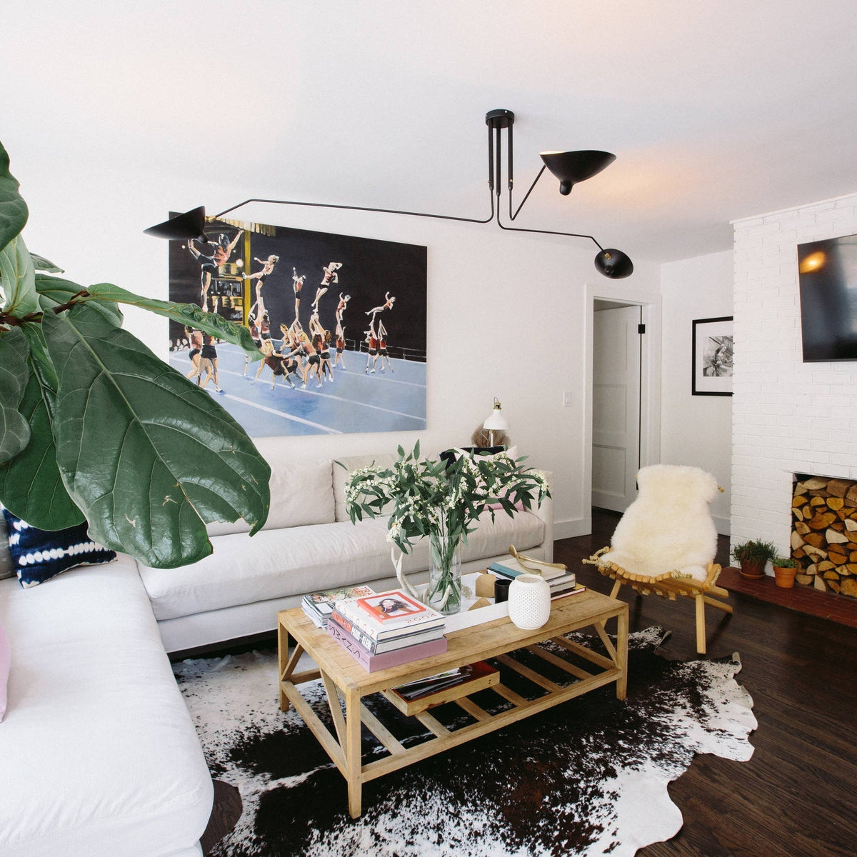 Renuelle plafondlamp drie armen minimalistisch