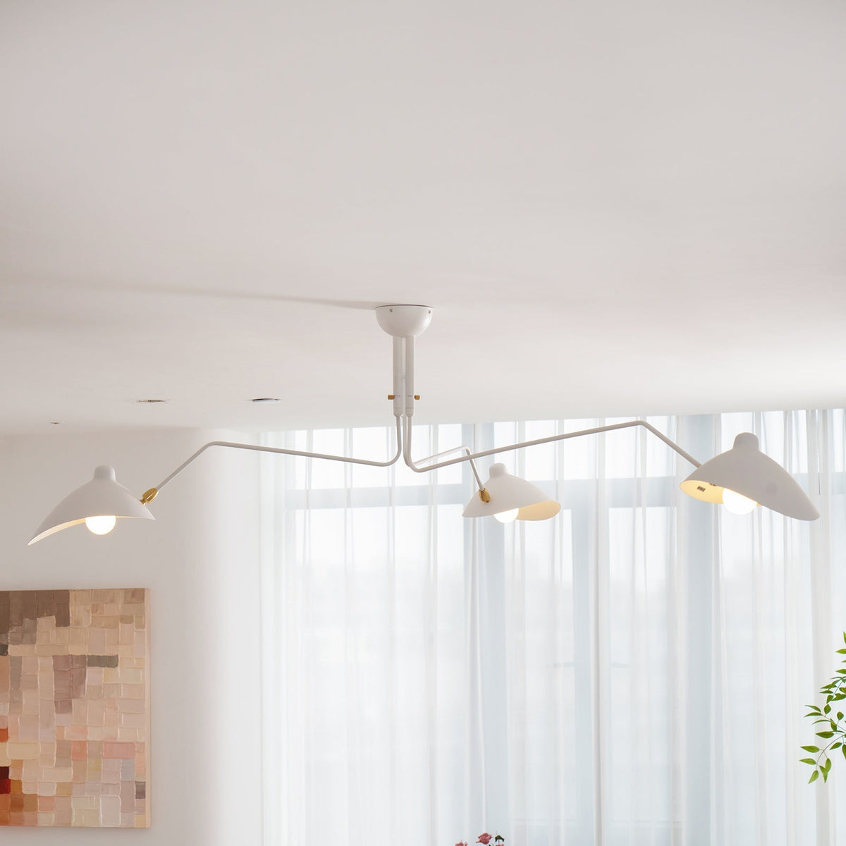 Renuelle plafondlamp drie armen minimalistisch