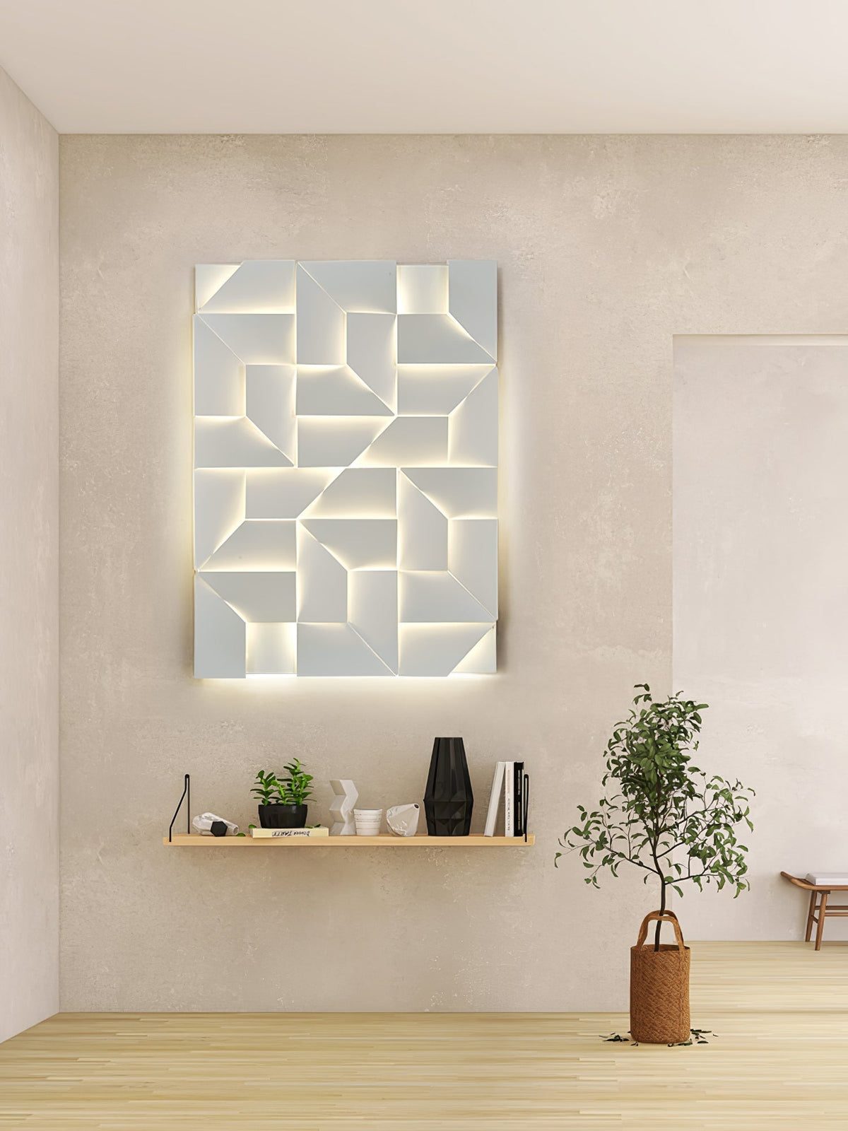 Deloza Shadows oplaadbare wandlamp