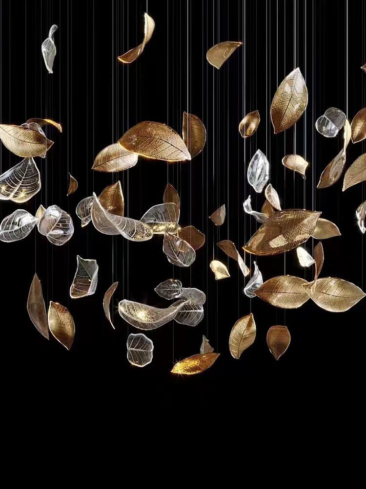 Darien Iridescent Leaf hanglamp