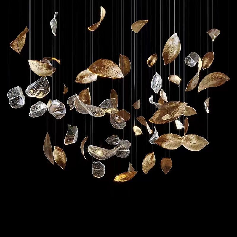Darien Iridescent Leaf hanglamp