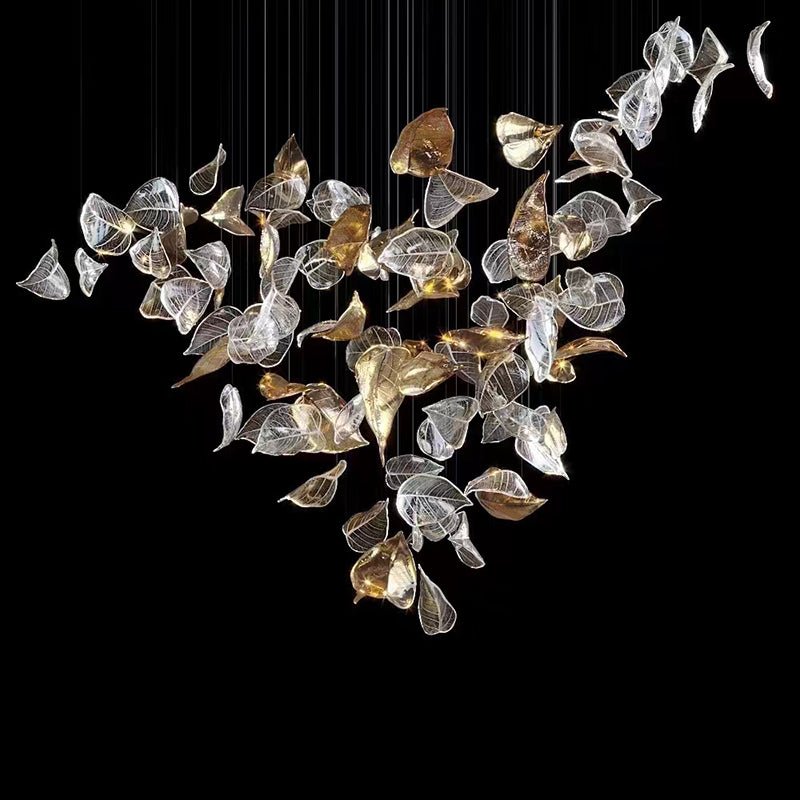Darien Iridescent Leaf hanglamp