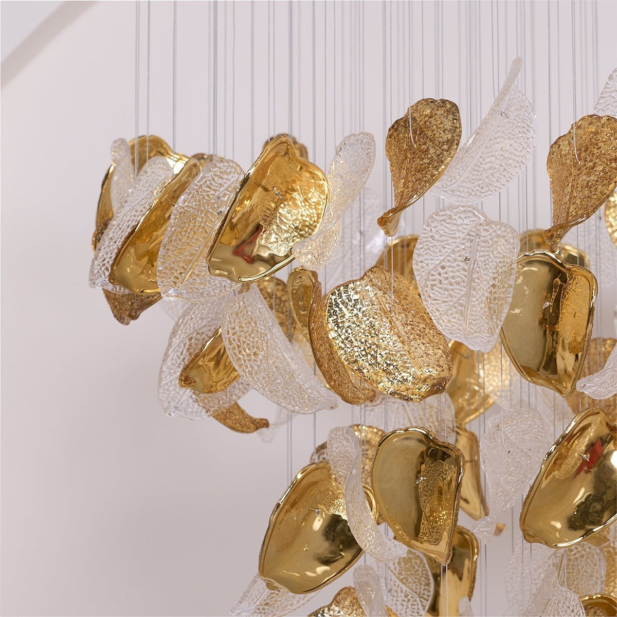 Darien Iridescent Leaf hanglamp